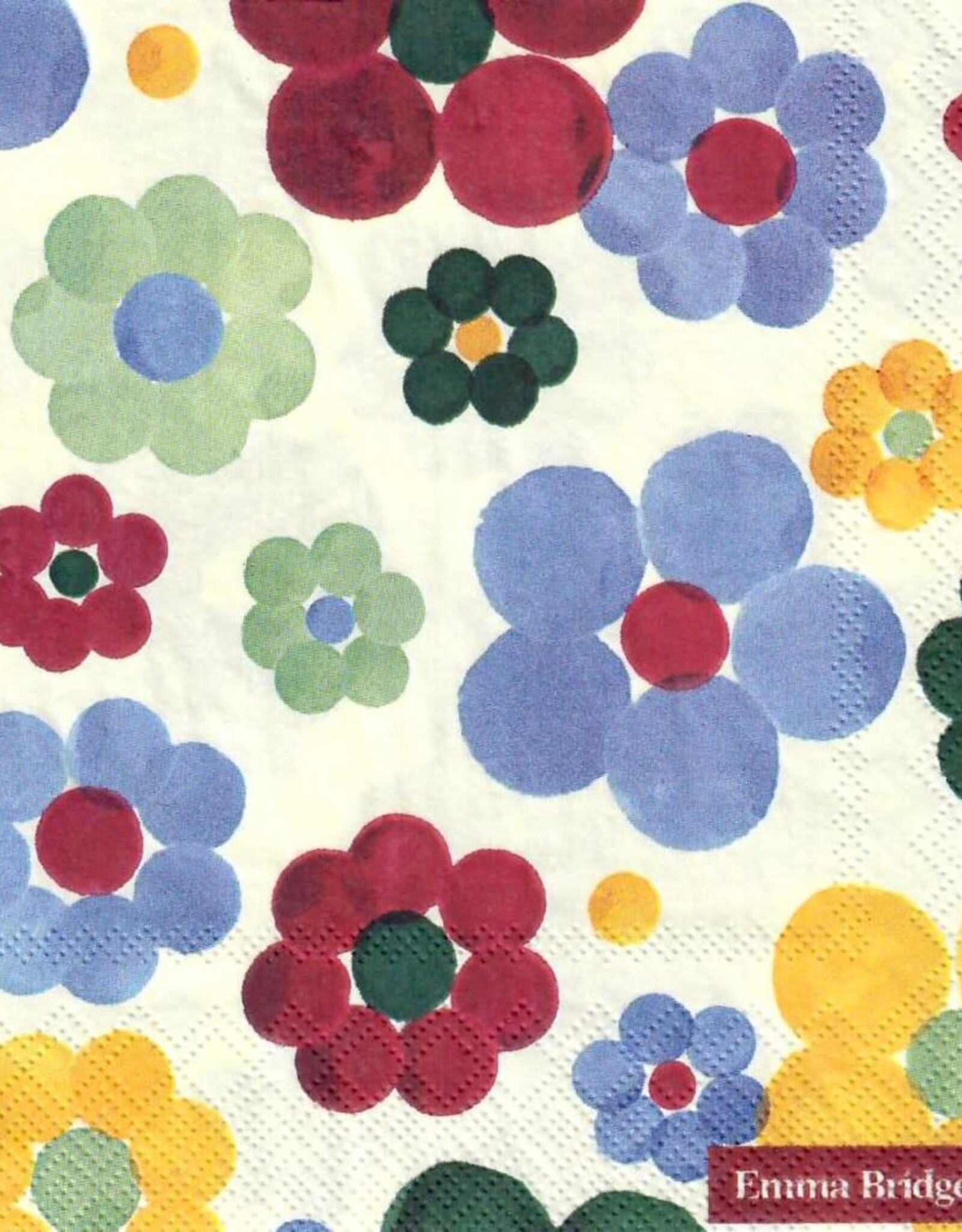 Paper Cocktail Napkin - Flower Party