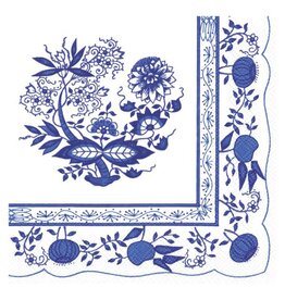 Paper Cocktail Napkin - Delft Flowers