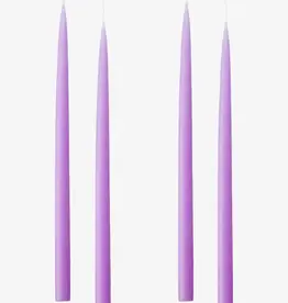 Taper Candle - Lilac, 8"