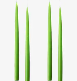 Taper Candle - Spring Green, 8"