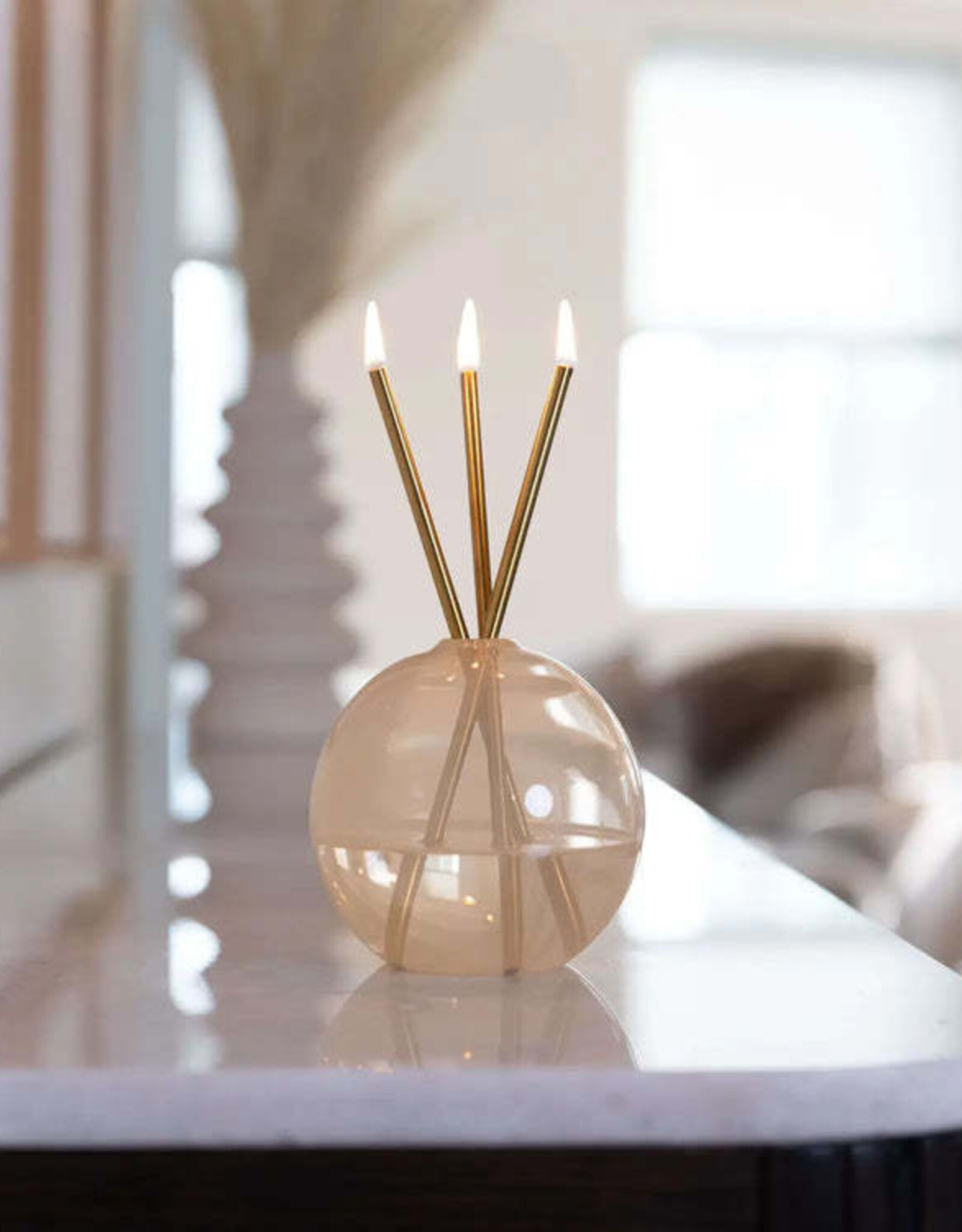 Candle Vase - Everlasting Candle Co., Peach
