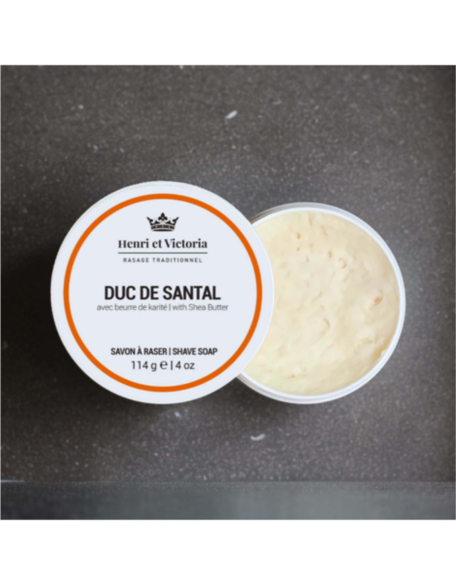 Shaving Soap - Henri et Victoria, Duc de Santal