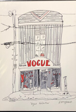 Emma Fitzgerald - Art Print, Vogue, 8.5 x 11"