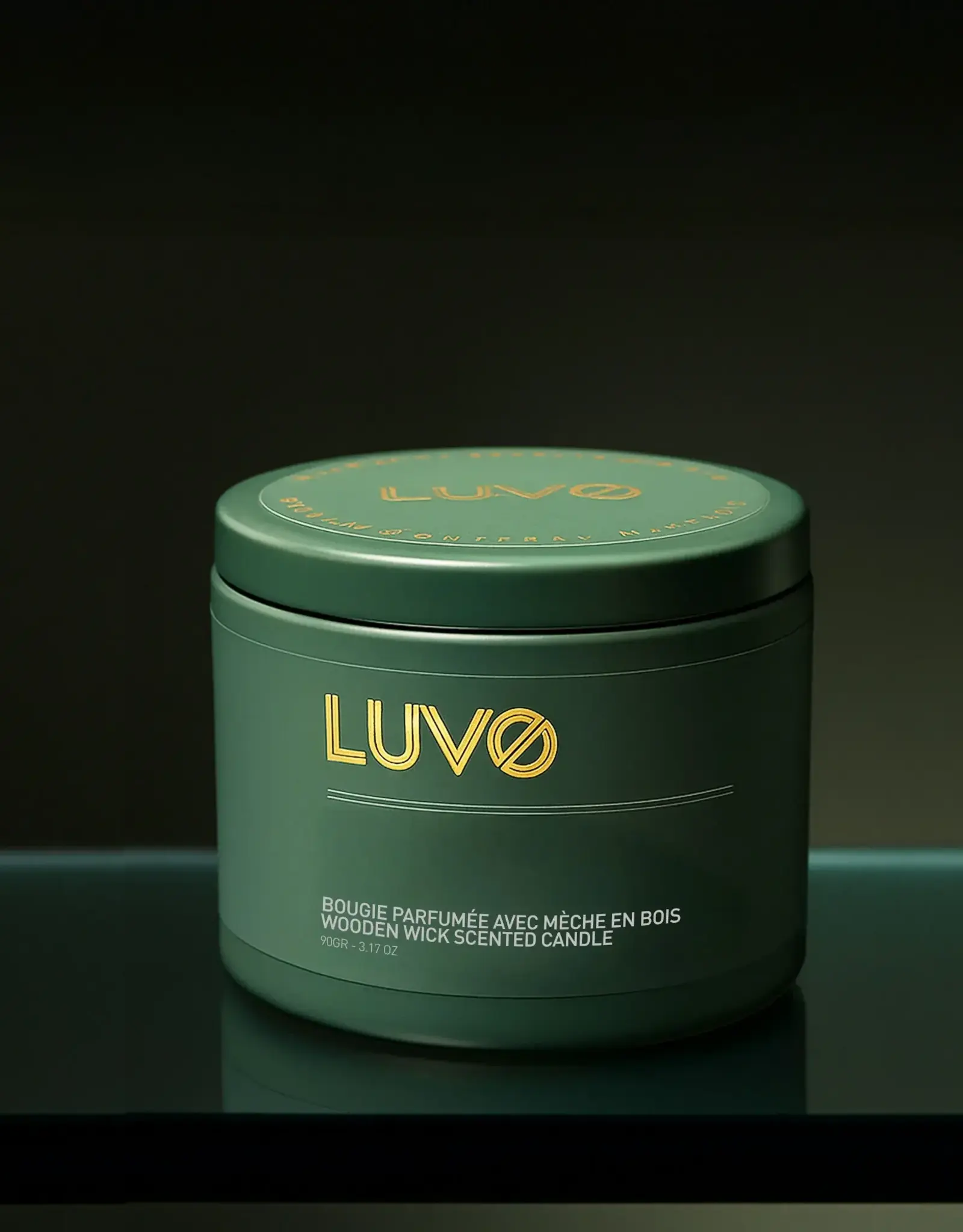 Candle - Luvo, Mandarin & Resin, Tin