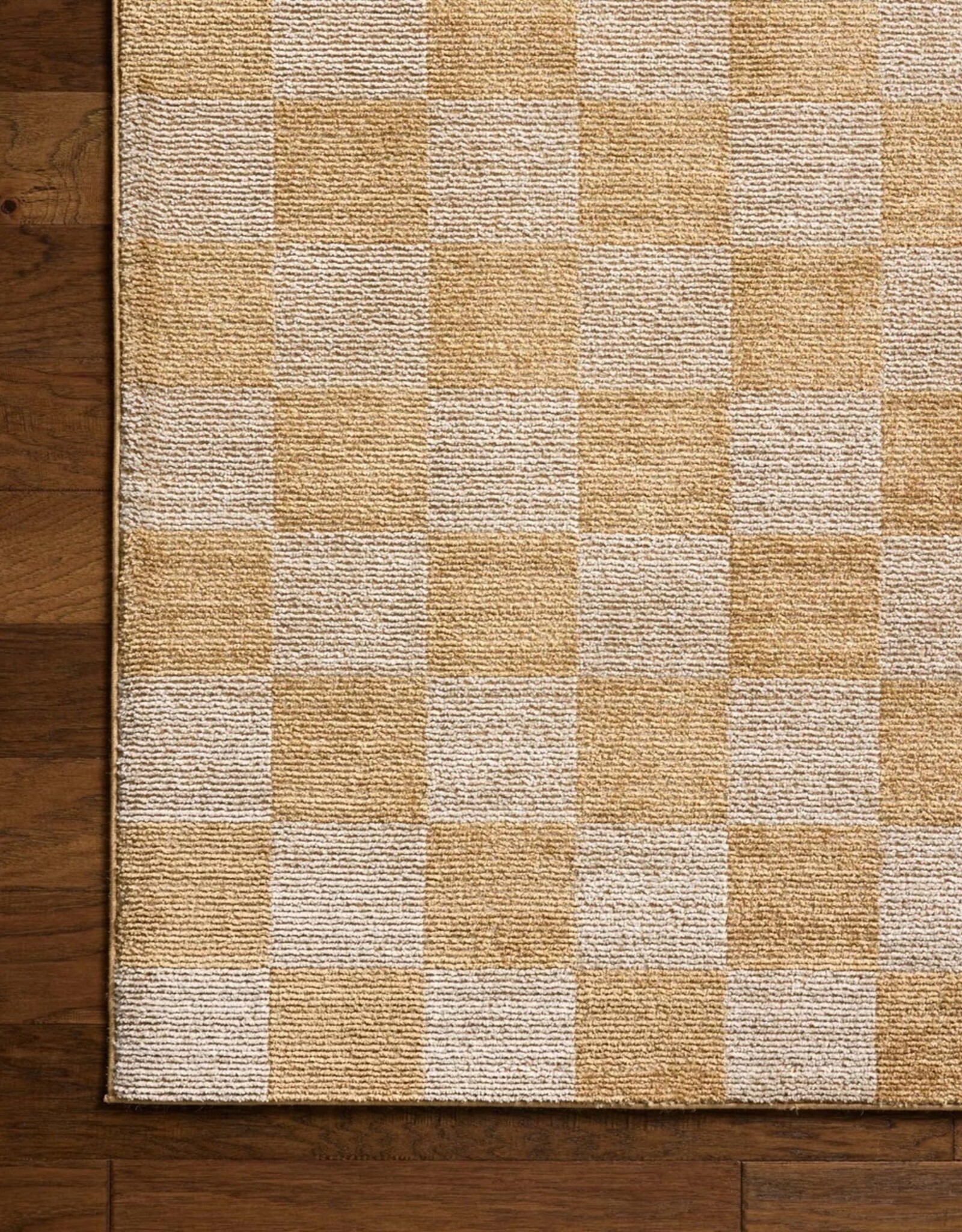Rug - Apricot Check, 6'3" x 9'6"