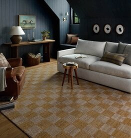 Rug - Apricot Check, 6'3" x 9'6"