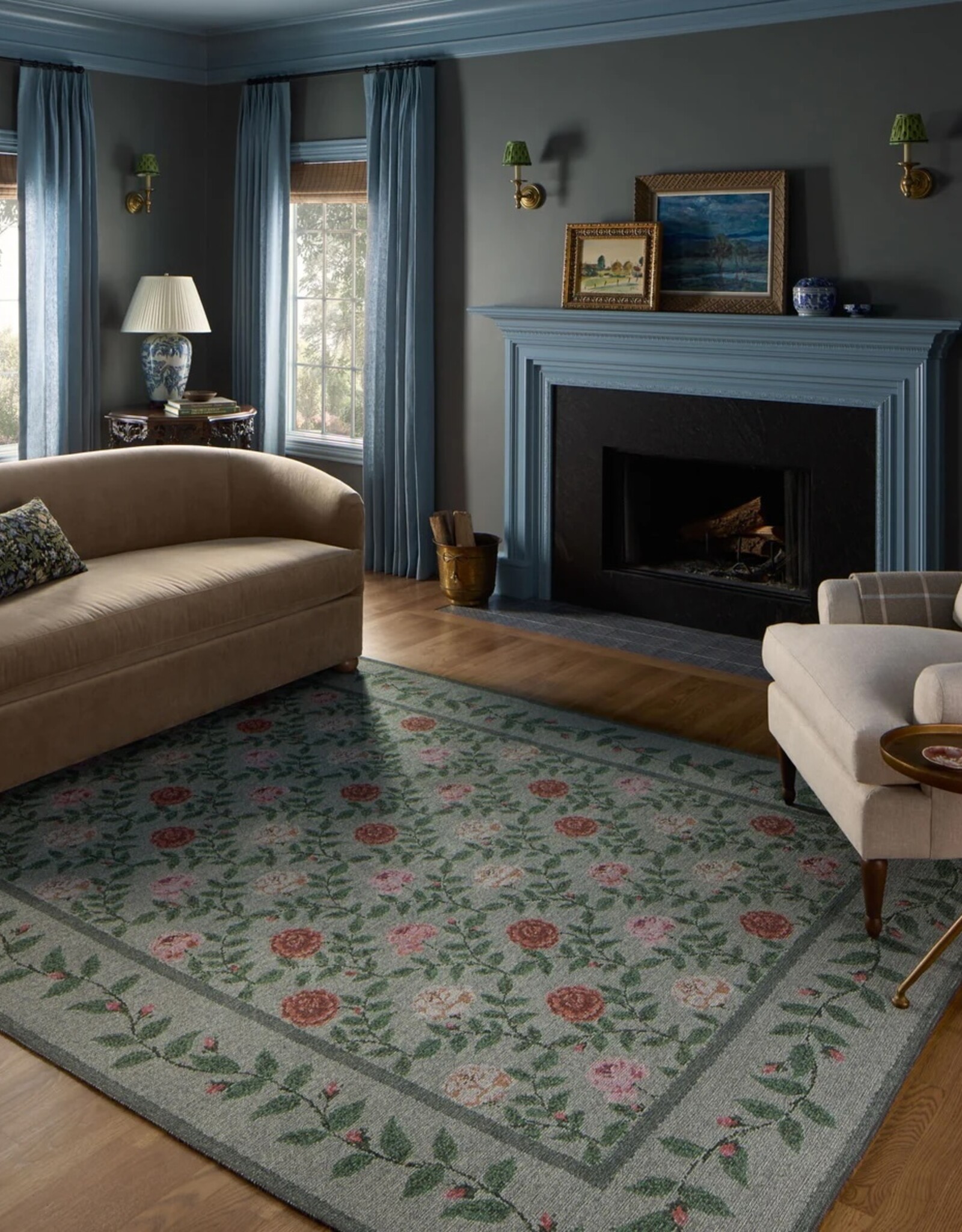 Rug - Wildwood, Green, 3'9" x 5'6"