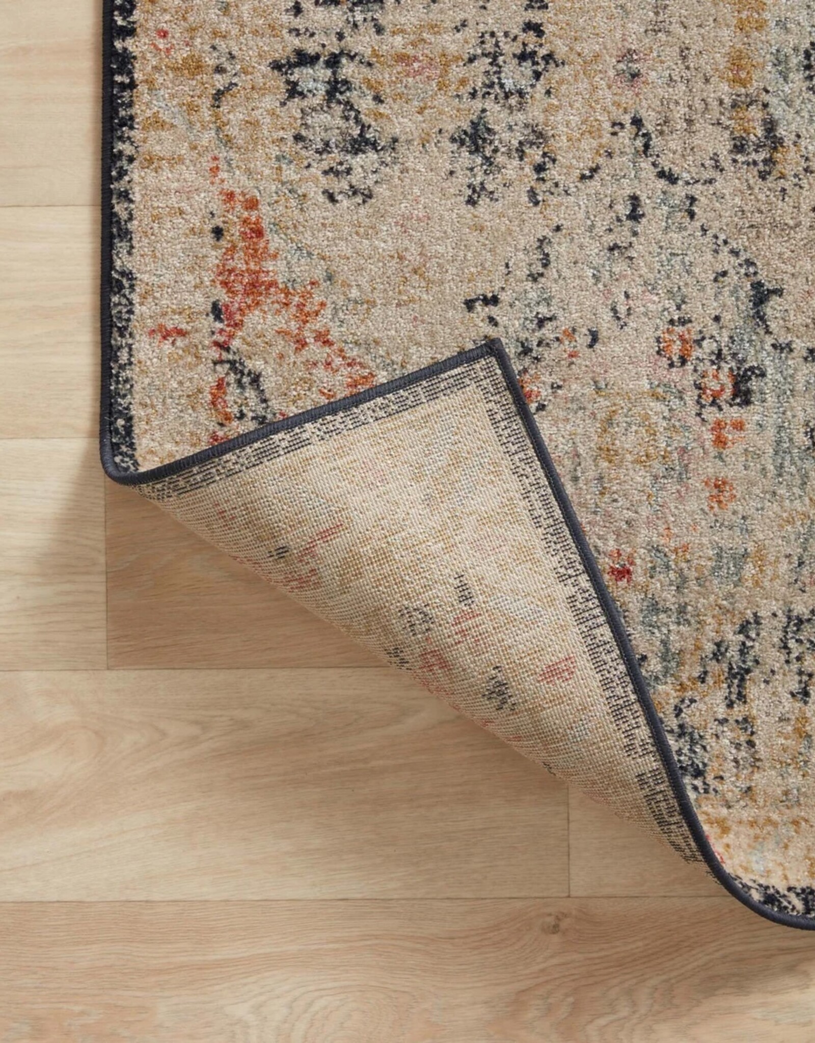 Rug - Jocelyn, Khaki/Multi, 6'7" x 9'7"