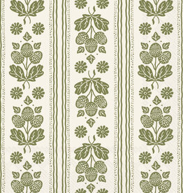 Paper Cocktail Napkin - Green Autumn