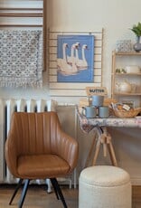 Hazel Mazel via Design Home Painted Frame Swan Wall Decor