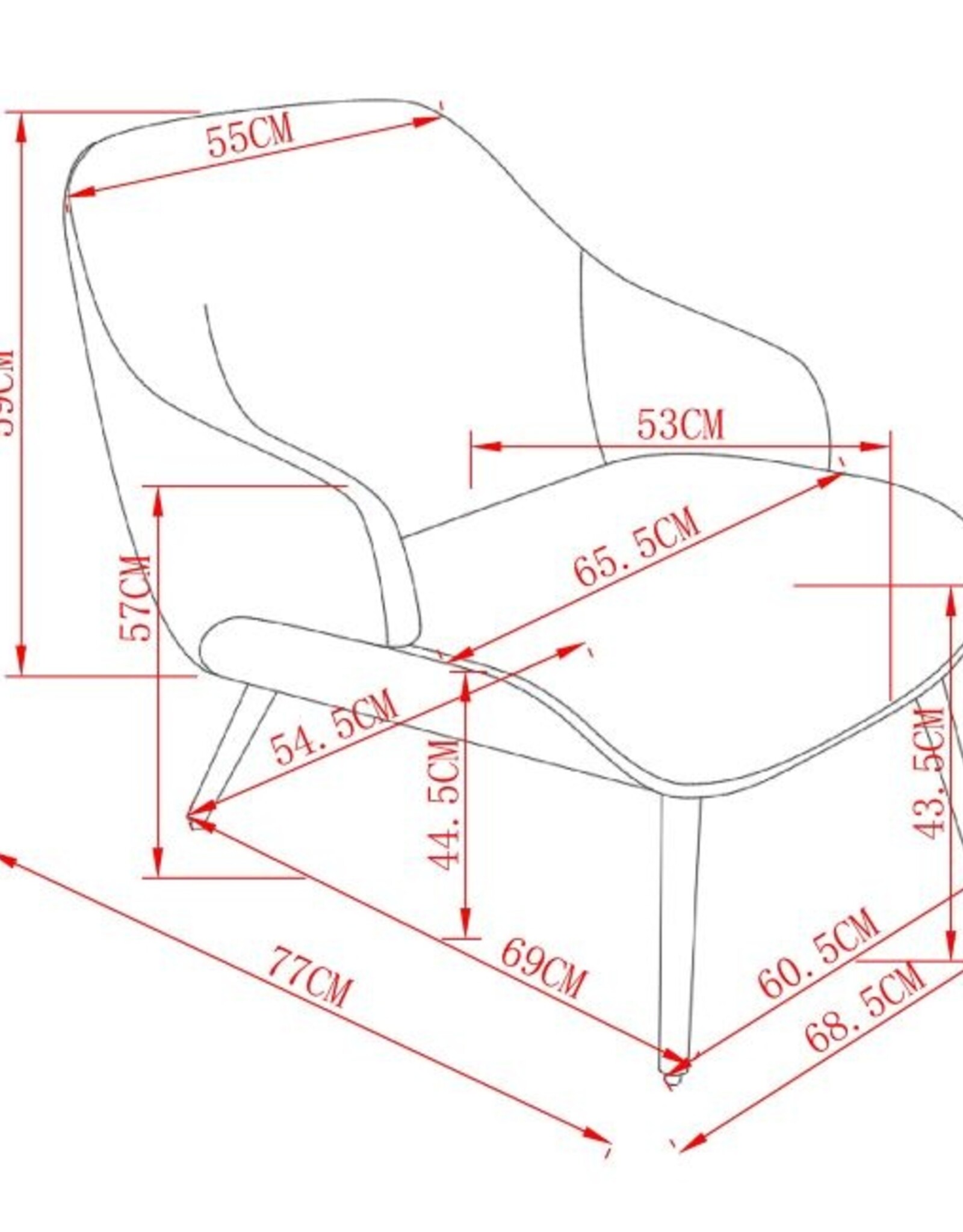 Chair - Berlin, Black