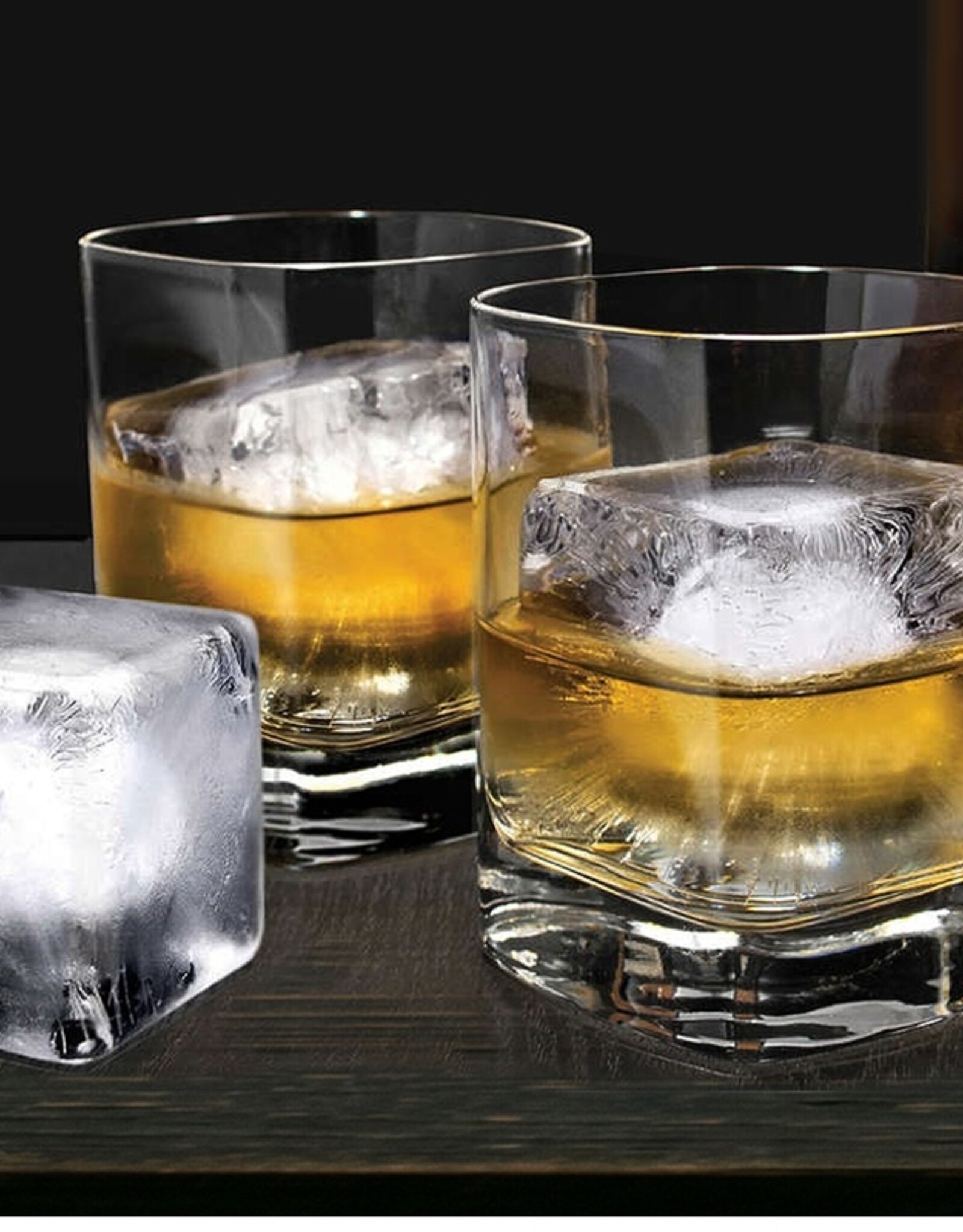 Ice Cube Tray - Jumbo, Slate Blue, Set of 2
