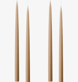 Taper Candle - Nougat, 8"