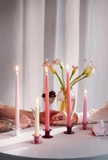 Taper Candle - Rosa, 10''