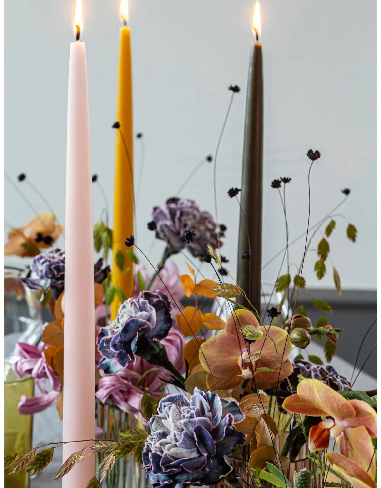 Taper Candle - Petal , 10"