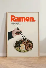 Art Print - Retro Ramen, 5.83" x 8.27"