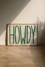 Art Print - Howdy, 8.25" x 11.69"