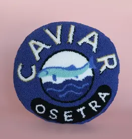 Throw Pillow - Caviar