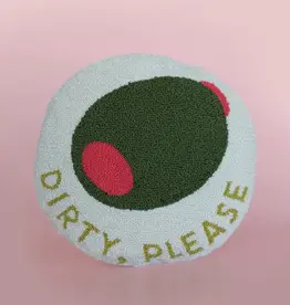 Throw Pillow - Dirty Olive