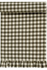 Table Runner - Green & Ivory Gingham