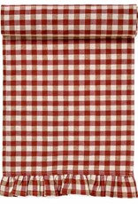 Table Runner - Red & Ivory Gingham
