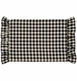 Placemat - Black & Ivory Gingham