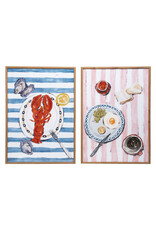 Art - Lobster, Framed w Glass, 19.5 x 27.5"