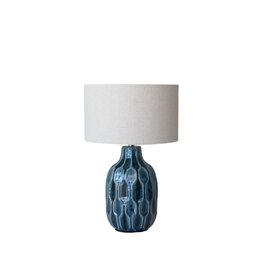 Lamp - Embossed Ceramic