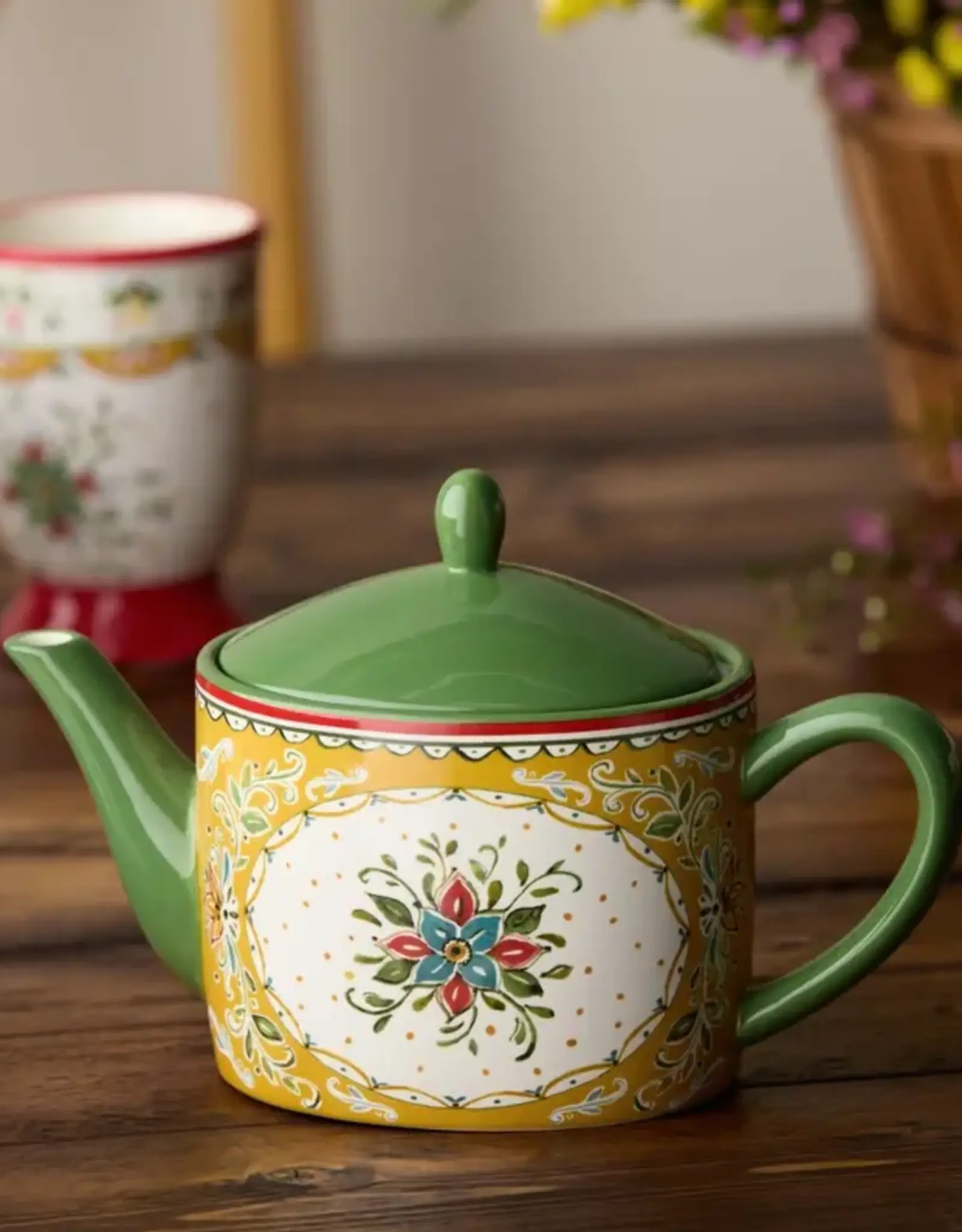 Certified International Teapot - Avignon