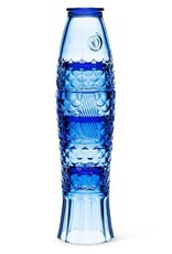 Glass - Stacking Fish, Set of 4, Blue