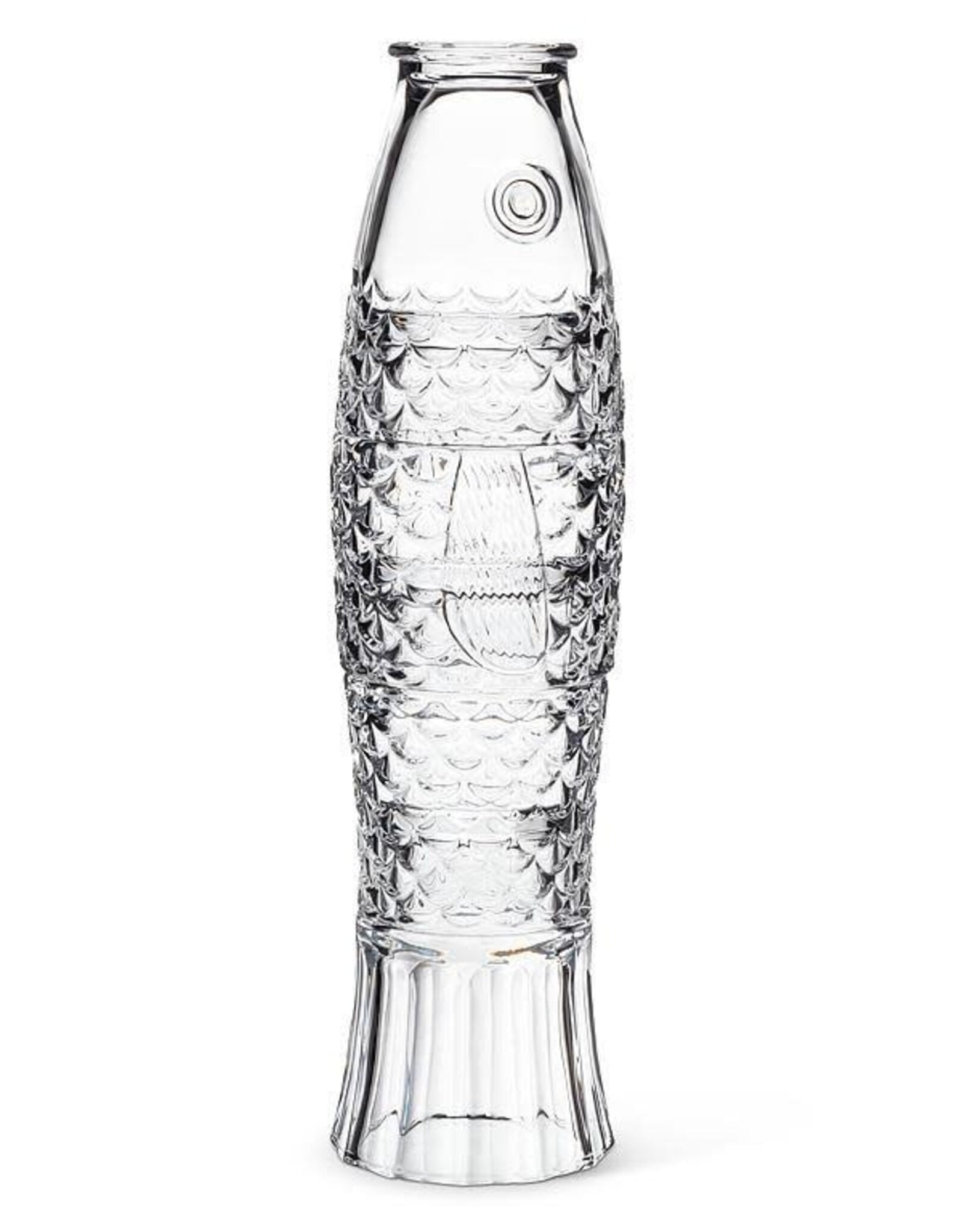 Glass - Stacking Fish, Set of 4, Clear