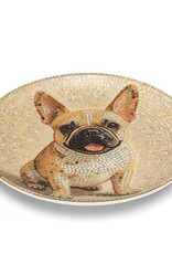 Side Plate - Mosaic Frenchie