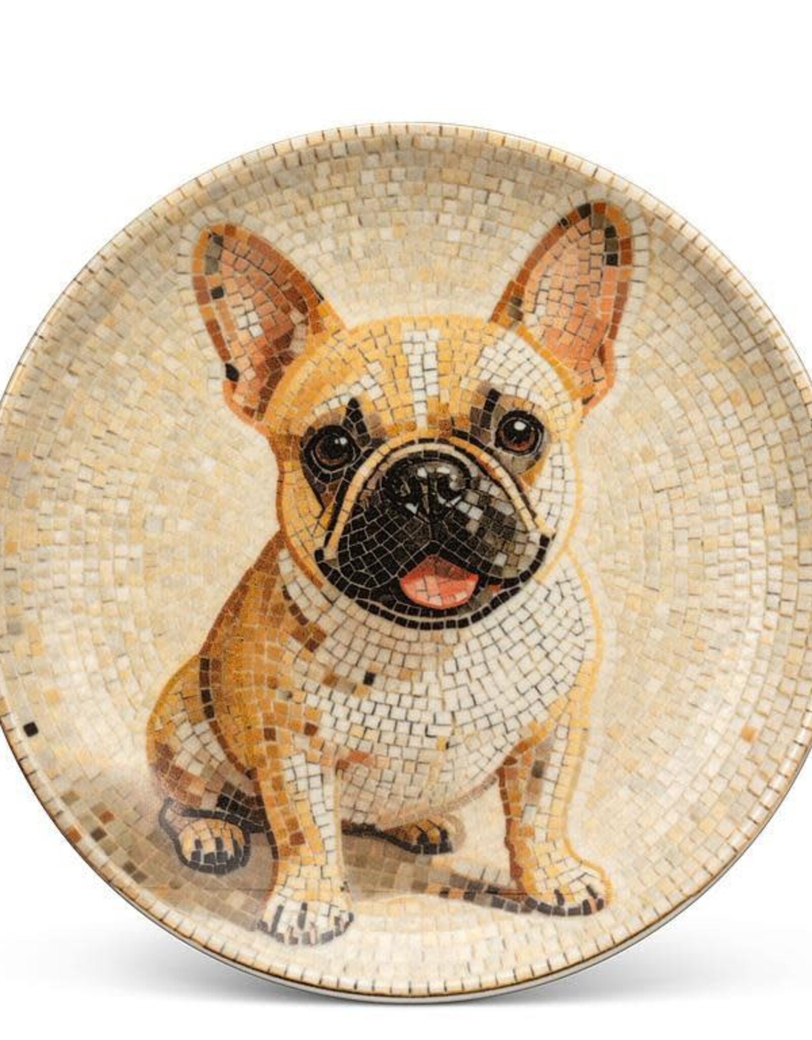 Side Plate - Mosaic Frenchie