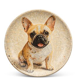 Side Plate - Mosaic Frenchie