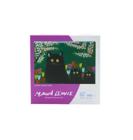 Puzzle - Maud Lewis, Three Black Cats, 500 Piece