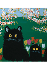 Maud Lewis - ArtPrint, Three Black Cats, 8x10"