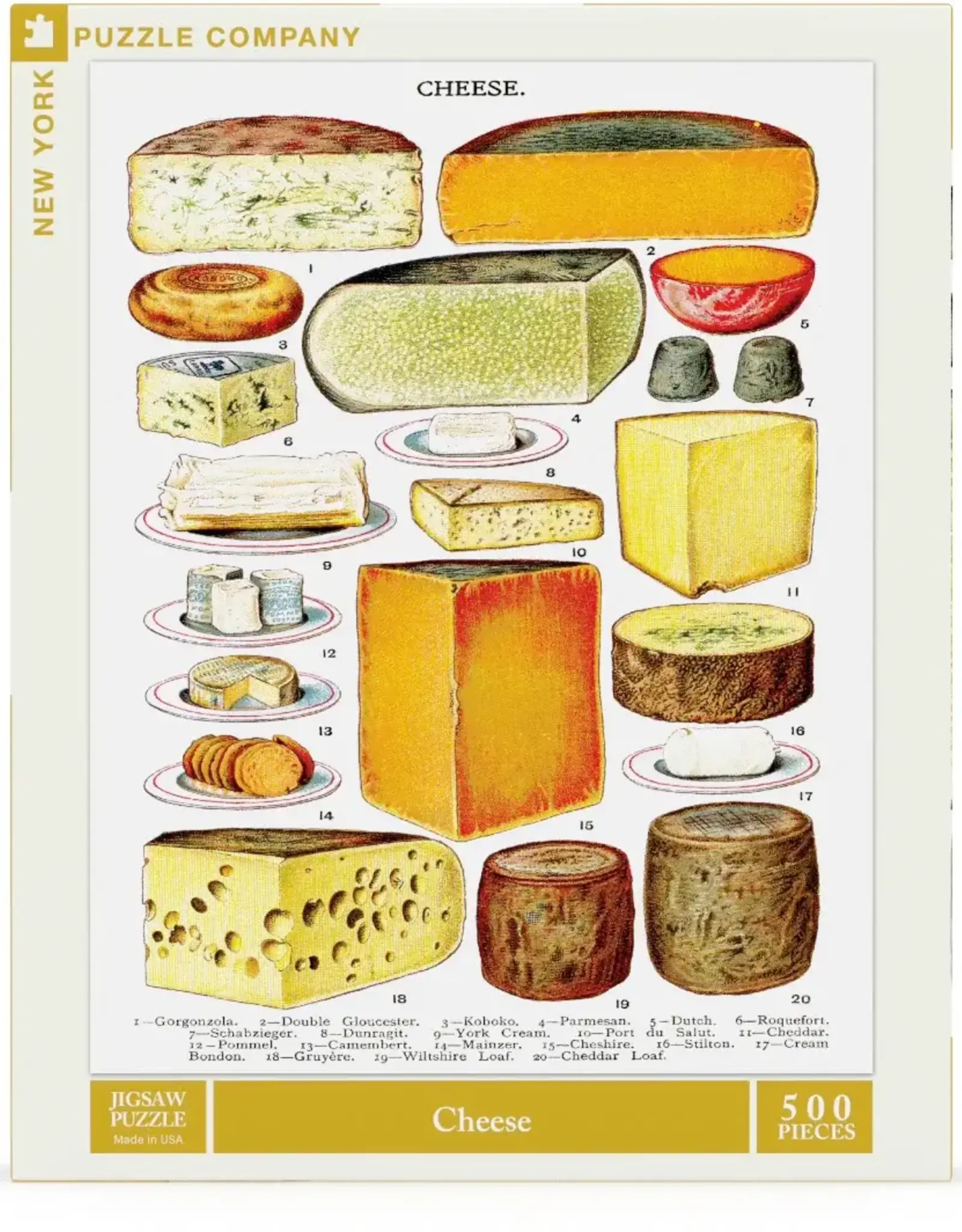 Puzzle - Cheese, 500 Piece