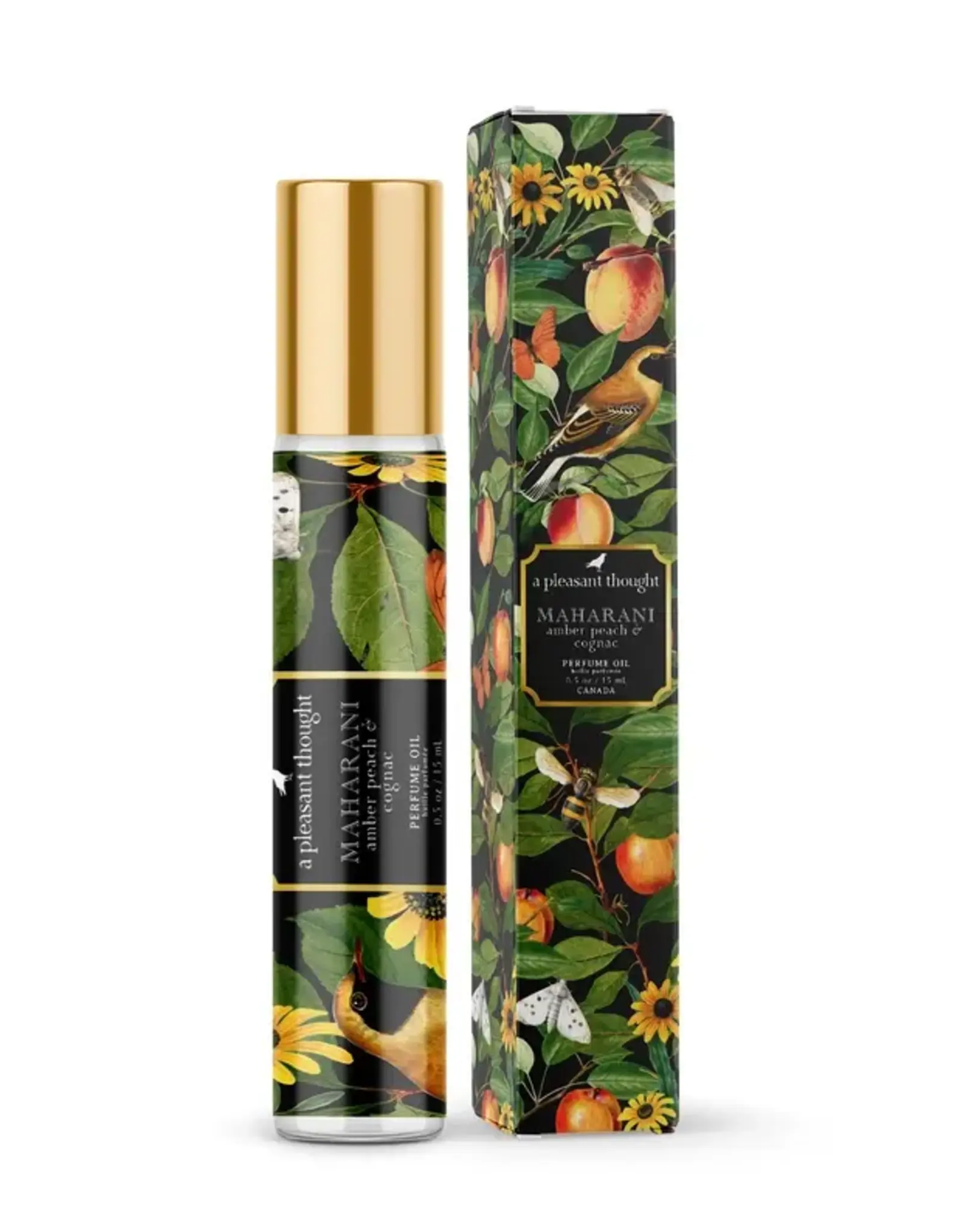 Perfume - A Pleasant Thought, Amber Peach & Cognac