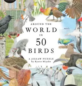 Puzzle - Around the World in 50 Birds, 1000 Pieces