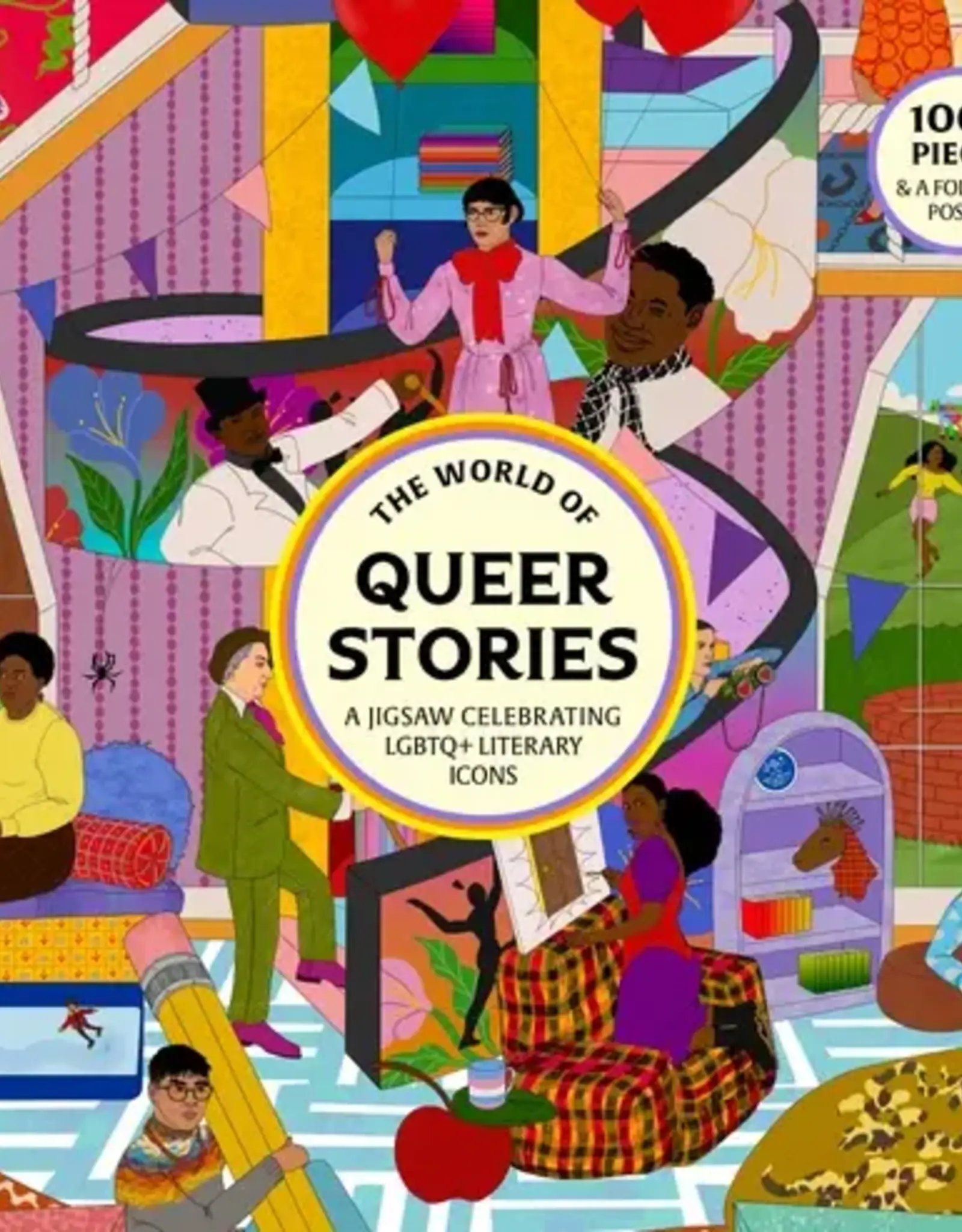 Puzzle - The World of Queer Stories, 1000 Pieces