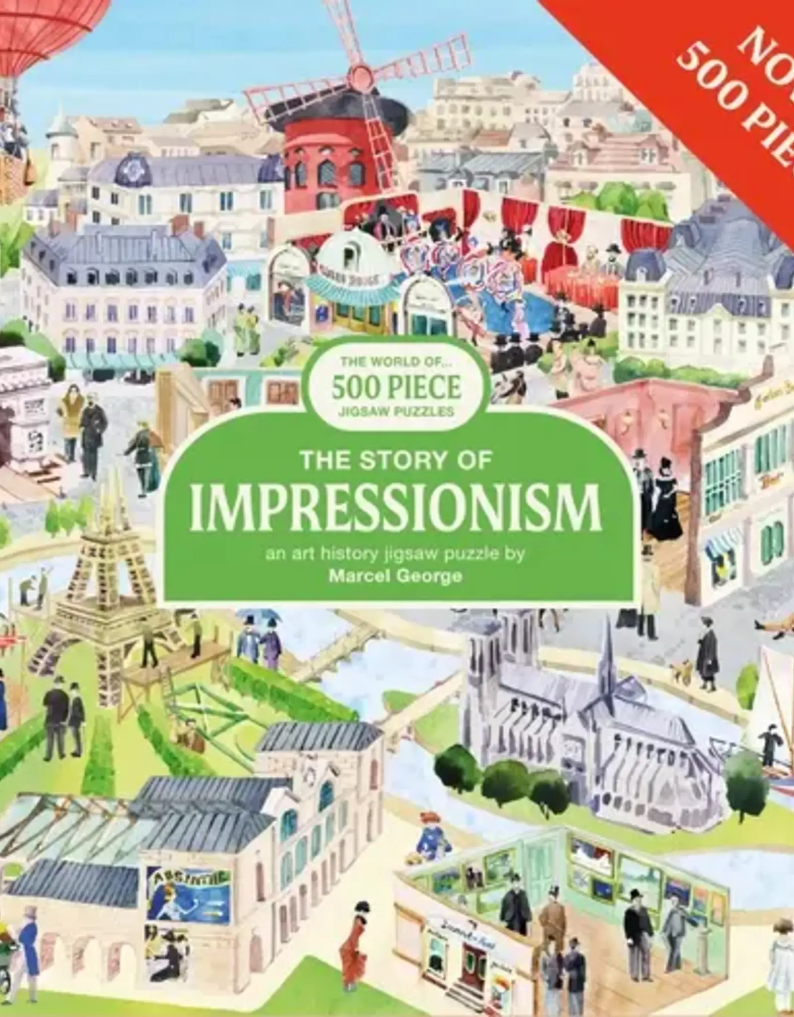 Puzzle - The Story of Impressionism, 500 Pieces