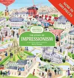 Puzzle - The Story of Impressionism, 500 Pieces