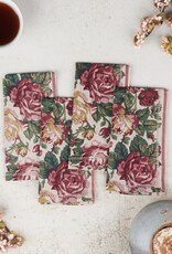 Cloth Napkins - April Cornell, Vintage Flower, Set of 4