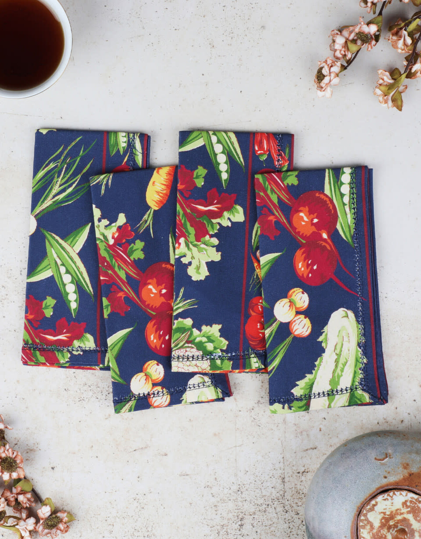 Cloth Napkins - April Cornell, Garden, Set of 4