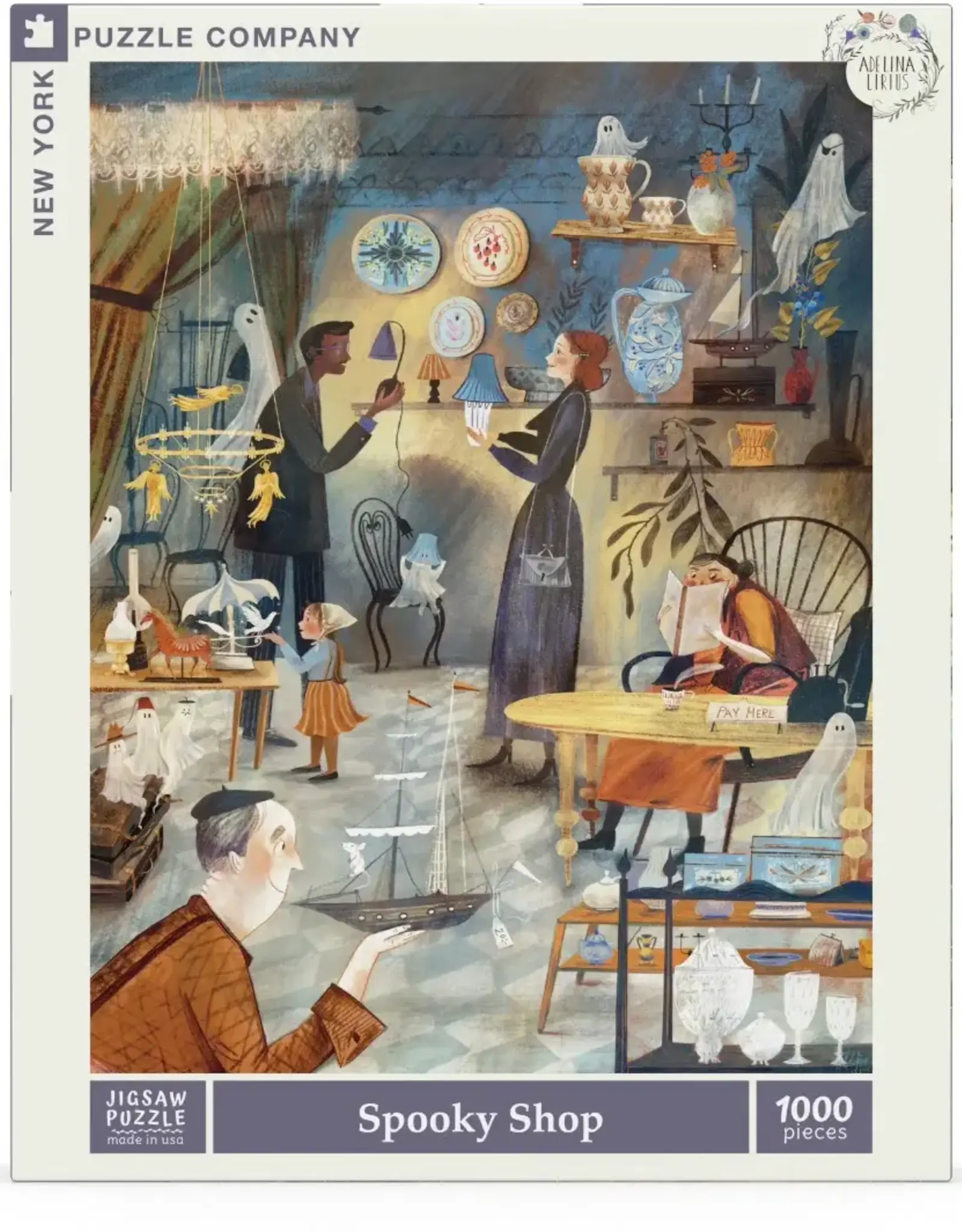 Puzzle - Spooky Shop, 1000 Piece