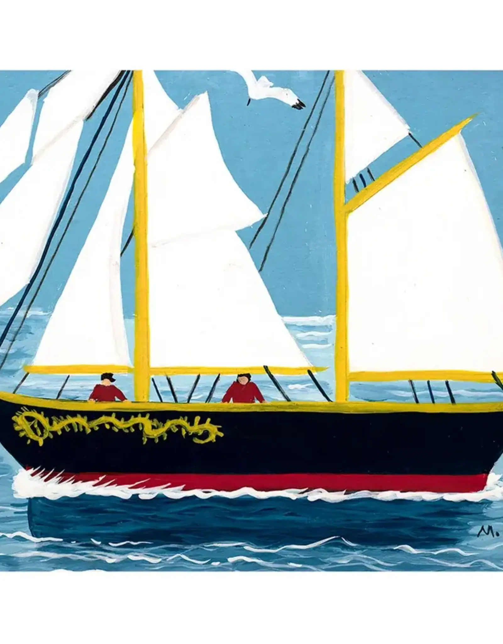 Maud Lewis - Art Print, Bluenose 8x10"