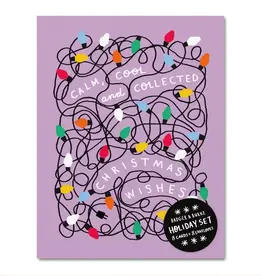 Card Set - Calm Cool Holiday, Boxed Set of 8