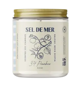 Sel de Mer Candle - Sel de Mer, 34 Peaches