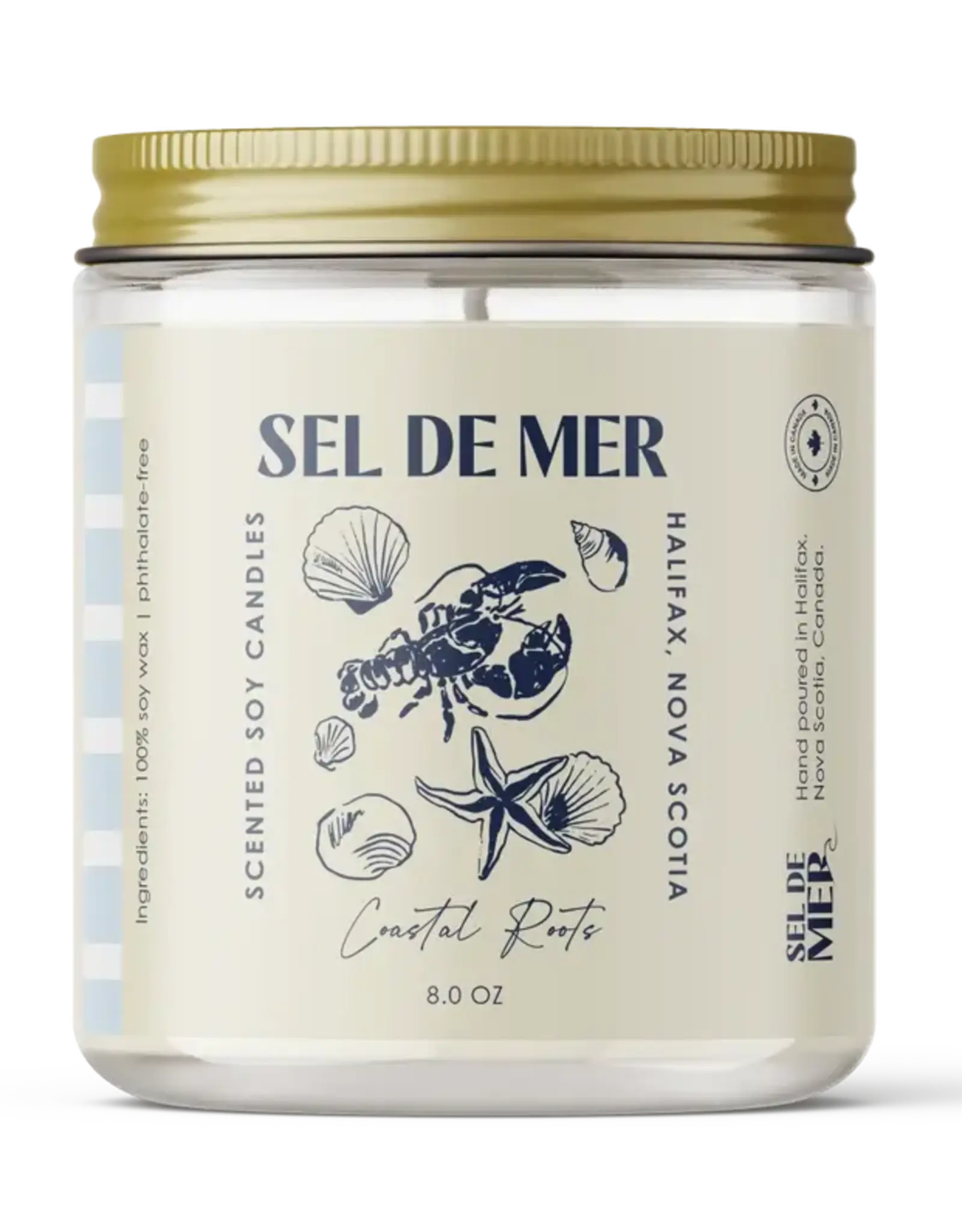 Candle - Sel de Mer, Coastal Roots