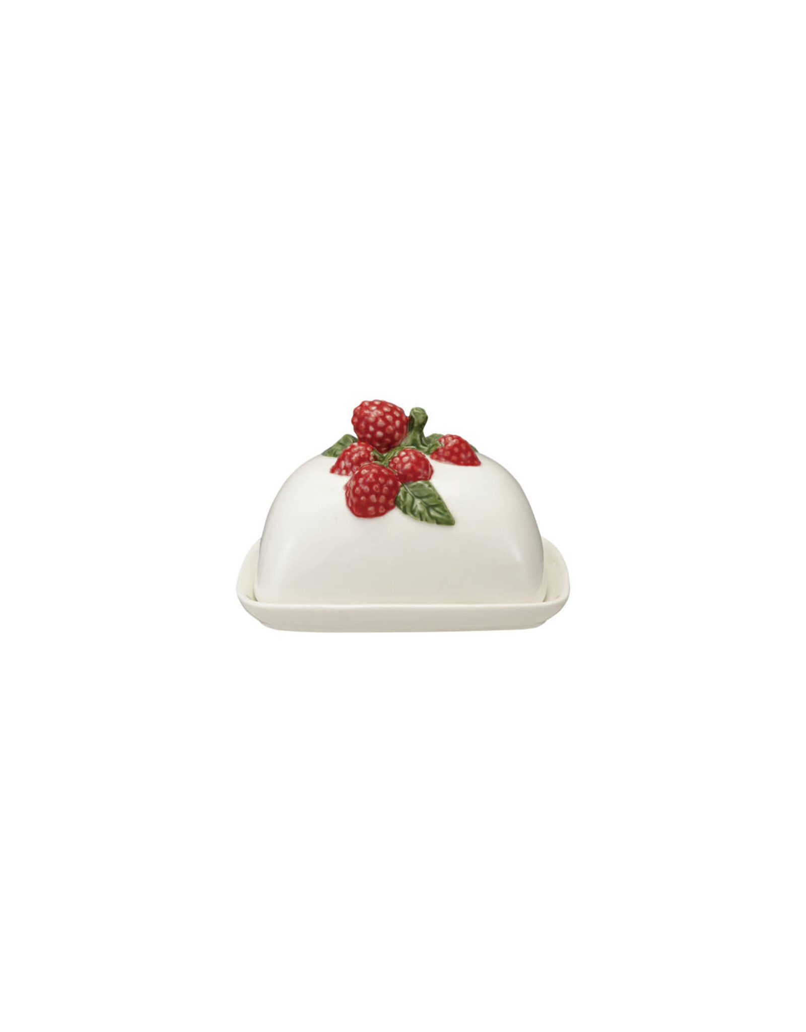 Butter Dish - Raspberries